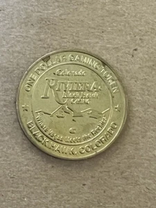 Riviera Casino in Black Hawk Colorado - $1 Dollar Gaming Token - (C3) - Picture 1 of 2