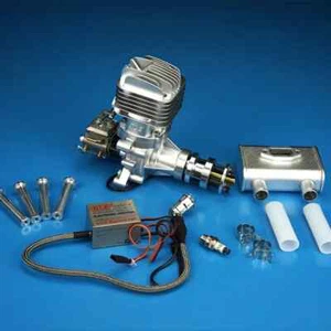 35cc Engine Gasoline Petrol Two Strokes Single Cylinder Rear Exhaust RC Airplane - Picture 1 of 6