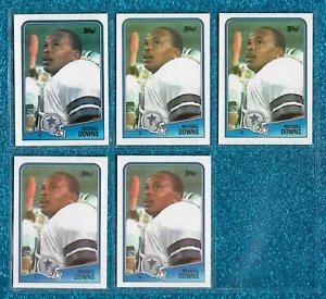Casi nuevo como nuevo o mejor (5) lote de tarjetas 1988 topps #270 michael downs cowboys arroz búhos - Imagen 1 de 1