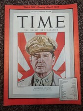 Time Magazine May 9 1949 General Douglas Macarthur Of Japan Dugout Doug