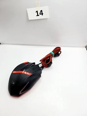 Red Dragon M801 Mammoth Programmable Laser Gaming Mouse 16400dpi - Image 1 of 4