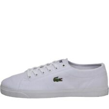 Lacoste Womens Riberac Canvas Trainers in White