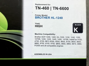 Brother TN460 kompatible Tonerkassette mit hoher Reichweite - Bild 1 von 2