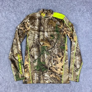 Under Armour Shirt Mens M Scent Control Coldgear Compression Realtree Xtra - Picture 1 of 11