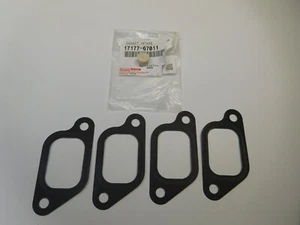 Toyota OEM 1KZT 1KZTE Intake Manifold Gasket To Head 17177-67011 X4 - Picture 1 of 2