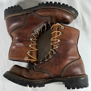 Vintage 70’s 80’s Red Wings Irish Setter Sport Boots Made in USA Vibram US 8 A - Bild 1 von 10