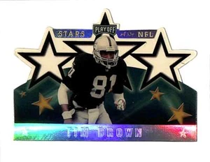 Tim Brown 1999 Playoff Prestige Stars of the NFL Card; Notre Dame, Raiders - Picture 1 of 1