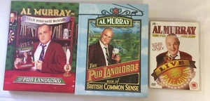 x2 Al Murray Pub Landlord - Think Yourself British Common Sense And DVD - Great! - Picture 1 of 7