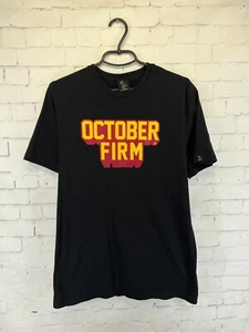 DRAKE OVO OCTOBER FIRM MEN T-SHIRT JERSEY SHIRT TEE ORIGINAL SIZE LARGE - Picture 1 of 11