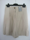F&F WOMEN'S ELASTIC BACK SHORTS, SIZE 8, NEW WITH TAGS