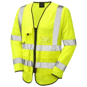 Gilet Leo WRAFTON riciclato superiore manica lunga alta visibilità giallo #S12 - Foto 1 di 1