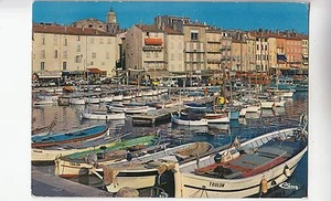 BF22175 boats saint tropez le port france  front/back image - Photo 1 sur 2
