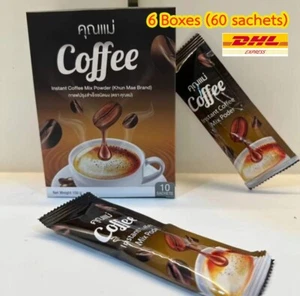 6 X Mother's Brand Instant Coffee Control Hunger Reduce Fussy Eating Accelerate - Picture 1 of 17
