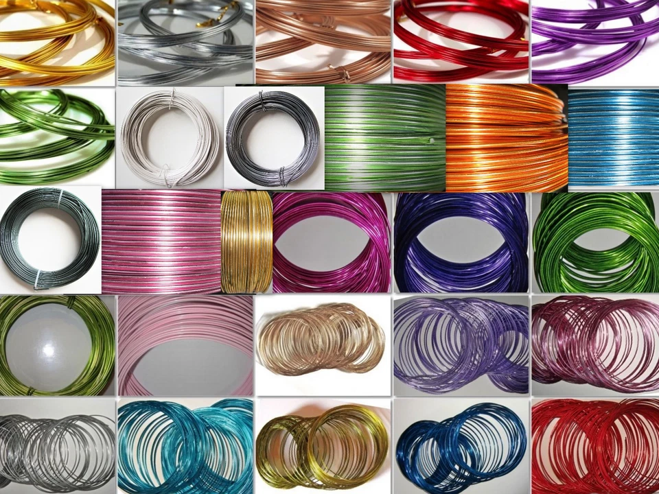  Aludraht 4,5 m (0,52 €/m) Draht Basteldraht, Ø 1,5 mm / 1,0 mm / 2 mm wahlweise - Bild 1 von 1