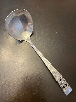 Oneida Coronation 1936 Silverplate Gravy Ladle EXC! - Image 1 of 4