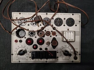 SCUOLA RADIO ELETTRA TORINO PROVA VALVOLE AD EMISSIONE IN SCATOLA ORIGINALE - Foto 1 di 10