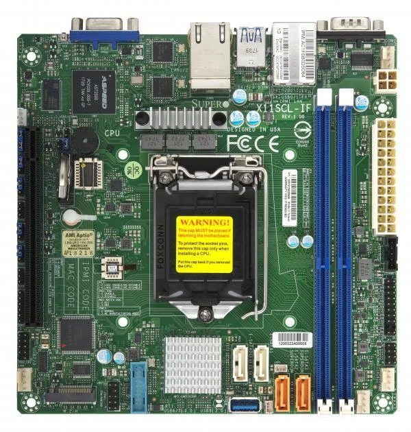 SuperMicro X11SCL-IF LGA1151 Motherboard - Image 1 of 1