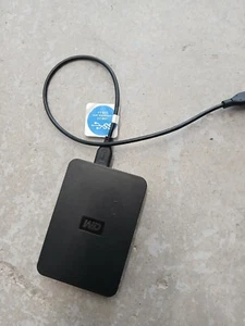 Western Digital 500GB WDBPCK5000ABK-03 External Hard Drive, Used, WITH Cable - Picture 1 of 3