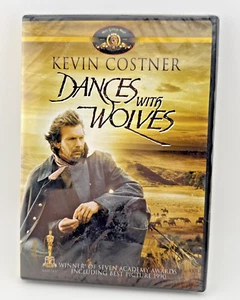 Dances With Wolves DVD Kevin Costner Full Screen New Sealed Not Tested - Picture 1 of 8
