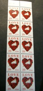 US Stamps Scott#  2814a Love  1994  Bklt. Pane of 10 Never Folded C415 - Picture 1 of 1