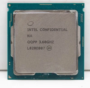 Intel Core i9-9900K Coffee Lake 8-Core 3.6 GHz LGA 1151 300 QQPP Release Sample - Photo 1/5