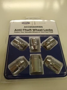 2024 Ford Bronco RAPTOR Genuine Ford Locking Lug Nuts Set of 5 - Picture 1 of 2
