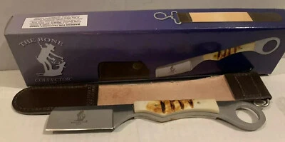 Lâmina de aço inoxidável para colecionador de ossos com cabo de osso Gig - Imagem 1 de 4