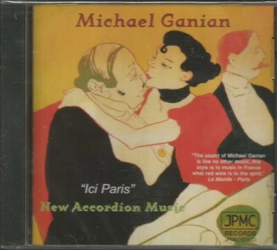 Michael Ganian "Ici Paris" New Accordion Music NEW SEALED CD - Image 1 of 2