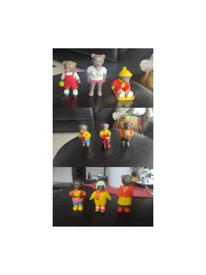 Lot 9 Figurines Petit Ours Brun - Photo 1/4