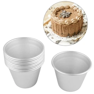 Torta Stampo Alluminio Lega Brownies for Creazione Dessert Quiche Riutilizzabile - Foto 1 di 12
