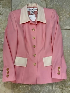 Escada-Margaretha Ley Made in Germany. Size 38 JACKET  NEW AND NEVER WORN - Picture 1 of 5