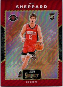 2024 Select Red /99 Reed Sheppard Rookie Color Match - Bild 1 von 2
