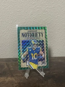 Mosaico Panini 2024 - Notoriety Cooper Kupp #13 Green Mosaic Prizm - Imagen 1 de 2