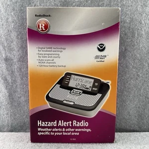 Radio Shack 12-262 Hazard Alert Weather Radio Public Alert Certified NOAA - Zdjęcie 1 z 11
