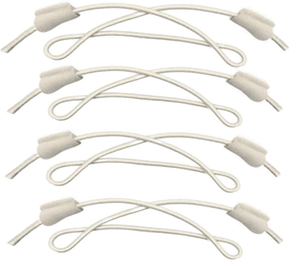 BRAND: HORSDO 2-Pair Shoelaces Strings Replacement Laces for Hey Dude Shoes Beige