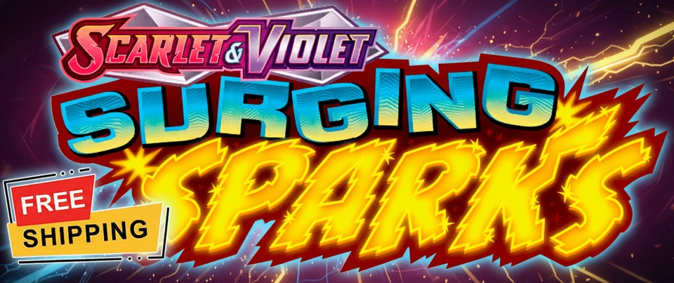 Pokemon Surging Sparks REVERSE HOLO Single Card U PICK! FREE SHIPPING 2+!!! SV08 - Image 1 of 1