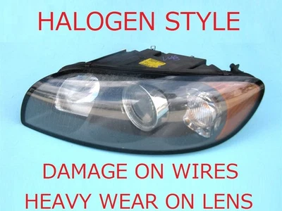 06 07 08 09 10 VOLVO C70 LEFT DRIVER HALOGEN HEADLIGHT LIGHT LAMP USED OEM LH #1 - Image 1 of 4