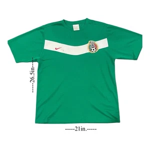Herren Nike Mexico Y2K T-Shirt Nationalmannschaft Gr. L Rafa Marquez Chicharito selten - Bild 1 von 3