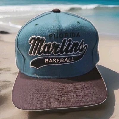 Vintage 90’s Starter MLB Florida Marlins Baseball  SnapBack RARE NWOT.  - Image 1 of 4