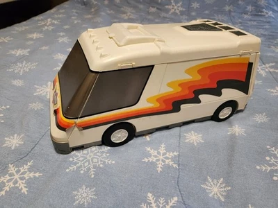 Autocaravana Micro Machines Galoob Super City Van Camper 1991 de colección juego desplegable LEER Foto 1 de 4