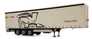 MARGE MODELS, 3-axle tarpaulin trailer CLAAS edition, 1/32, MAR1902-01-03 - Picture 1 of 3