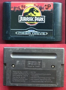 SEGA MEGA DRIVE, Jeu JURASSIC PARK, cartouche en loose - Foto 1 di 1