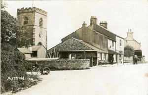 ECHTE FOTOGRAFISCHE POSTKARTE VON GREAT MITTON, (BEI CLITHEROE), WEST YORKSHIRE - Bild 1 von 2