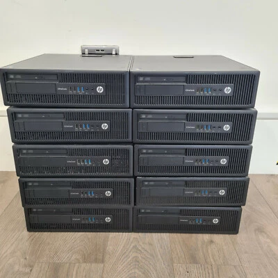 HP Elitesdesk 705 G1 SFF AMD A8 Pro 7600B R7 10 CMP  @3.1GHz 4GB Ram 128GB SSD   - Image 1 of 4