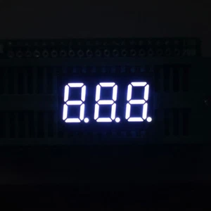 1pc 0.36" White LED 0.36 inch 3 Digit 7 Segment Display Common Anode Brand New - Picture 1 of 8