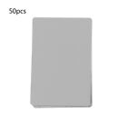 Engraved Blank Business Cards Aluminum Alloy Plate Printable Multicolor 50x