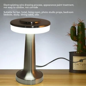 3 Levels Touch LED Table Lamp Rechargeable Night Light For Hotel CBK - Picture 1 of 22