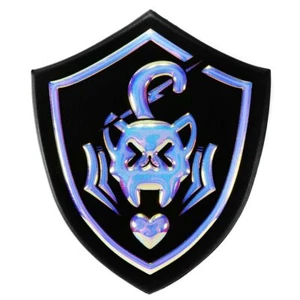 Parche PVC Neko Asalto Holográfico Táctico Anime Gato Niña Escuadrón Emblema Kawaii - Imagen 1 de 7