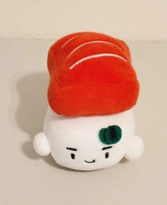 Cotton Food Tuna Toro Sushi Charm Stuffed Plush Keychain 4.5" - Picture 1 of 5
