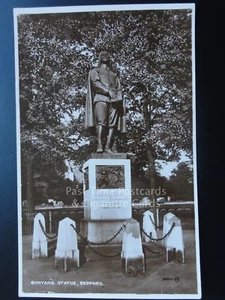 Bedfordshire: Elstow, Bunyan Statue c1928 RP - Picture 1 of 1